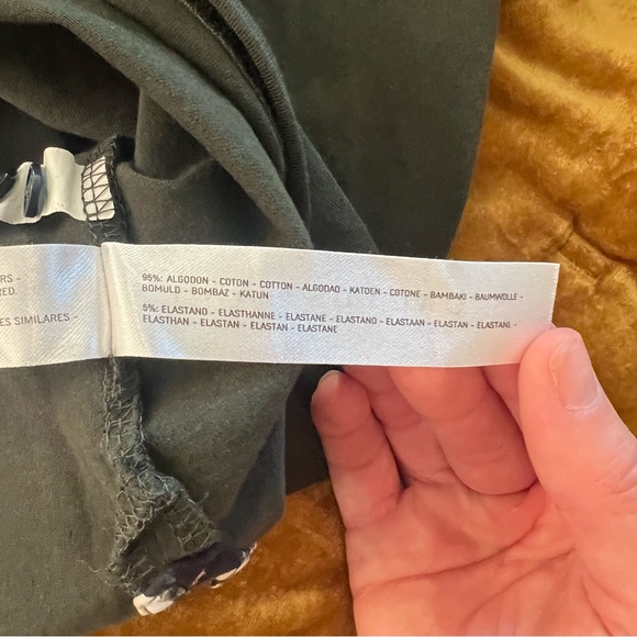 Mens Dark Green Cactus Man Polo Large - Picture 4 of 9